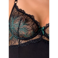 Корсет FLORIS CORSET black S/M - Passion Exclusive
