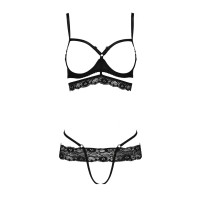 Комплект SARIA SET OpenBra black L/XL - Passion Exclusive