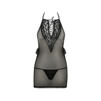 Пеньюар ERZA CHEMISE black S/M - Passion