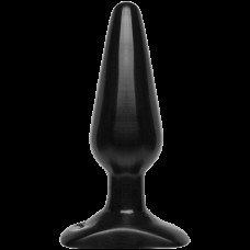 Анальна пробка Doc Johnson Smooth Classic Medium - Black, 3,8 см