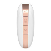 Вакуумний кліторальний стимулятор Satisfyer Love Triangle White