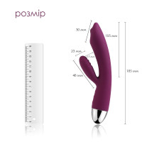 Вібратор-кролик Svakom Trysta Violet