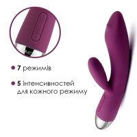 Вібратор-кролик Svakom Trysta Violet