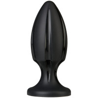 Анальний плаг із каналами для змащення Doc Johnson Platinum Premium Silicone