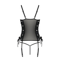 Корсет Malwia Corset black XXL/XXXL — Passion