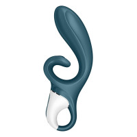 Смарт вібратор-кролик Satisfyer Hug Me Bluegrey