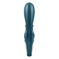 Смарт вібратор-кролик Satisfyer Hug Me Bluegrey