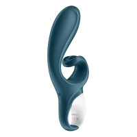 Смарт вібратор-кролик Satisfyer Hug Me Bluegrey