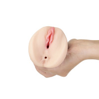 Мастурбатор-вагина и попка Cutie Pies Baker Becky Vagina & Ass Masturbator, виброшар в подарок