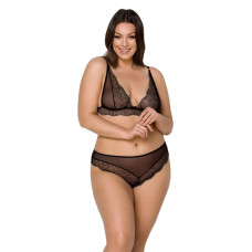 Жіночий комплект AMBERLY SET black 6XL/7XL