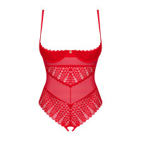 Боди Obsessive Ingridia crotchless teddy XS/S