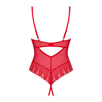 Боди Obsessive Ingridia crotchless teddy XS/S