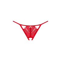 Трусики Obsessive Ingridia crotchless thong XL/2XL