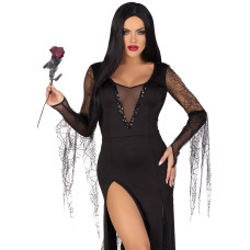 Еротичний костюм Мортіші Аддамс Leg Avenue Sexy Spooky Morticia S