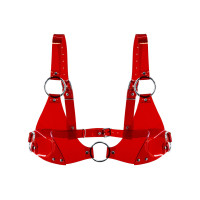 Лиф класичний Feral Feelings - Bikini Top Red Trasparent