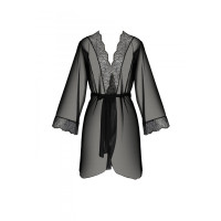 Пеньюар Passion AMBERLY PEIGNOIR black L/XL