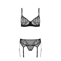 Комплект Passion LEAFA SET black S/M - ECO Passion