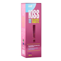 Масажний гель Intt KISS AND TASTE! (55 мл) зі смаком ожини