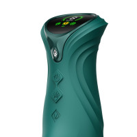 Пульсатор-кролик з вібрацією Zalo Mose 2 Turquoise Green