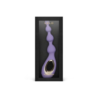 Анальне намисто з вібрацією LELO Soraya Beads Violet Dusk, різний діаметр намистин, 8 режимів