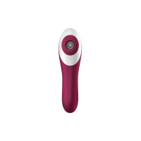 Вакуумний стимулятор Satisfyer Dual Crush Wine Red