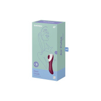 Вакуумний стимулятор Satisfyer Dual Crush Wine Red