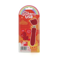 Вібратор-єдиноріжка Unihorn USB Bullet - Blaze Diablo, віброкуля, USB-зарядка