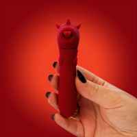 Вібратор-єдиноріжка Unihorn USB Bullet - Blaze Diablo, віброкуля, USB-зарядка