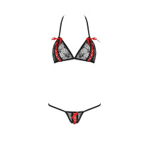 Комплект білизни MELISSA BIKINI black L/XL - Passion