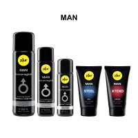 Гель для пеніса стимулювальний pjur MAN Steel Gel 50 ml з екстрактом паприки та ментолом