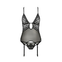 Корсет ERZA CORSET black XXL/XXXL - Passion