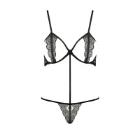Комплект білизни QUENTRIS BIKINI black S/M - Passion Exclusive