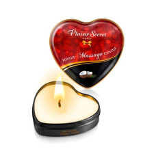 Розпродаж!!! Масажна свічка серце Plaisirs Secrets Coconut 35 мл (термін 04.2026)