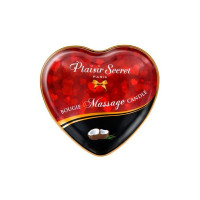 Розпродаж!!! Масажна свічка серце Plaisirs Secrets Coconut 35 мл (термін 04.2026)