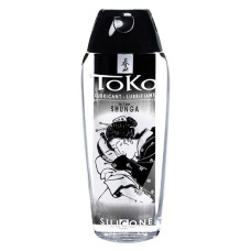 Лубрикант на силиконовой основе Shunga Toko SILICONE (165 мл) подходит для частого использования.