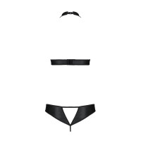 Комплект Malwia Set with Open Bra black XXL/XXXL —Passion