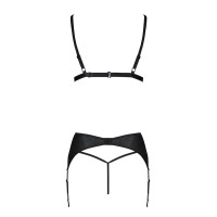 Комплект з еко шкіри Passion Miley Set black L/XL