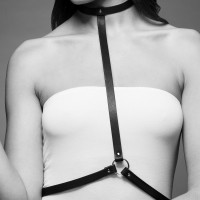 Портупея Bijoux Indiscrets MAZE - I Harness Brown, экокожа
