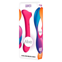Вібратор 2-в-1 Alive Quiver Magenta Pink