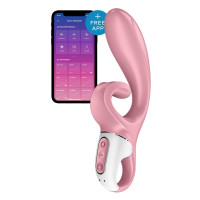 Смарт вібратор-кролик Satisfyer Hug Me Pink