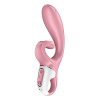 Смарт вібратор-кролик Satisfyer Hug Me Pink