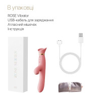 Вібратор Zalo - ROSE Vibrator Strawberry Pink