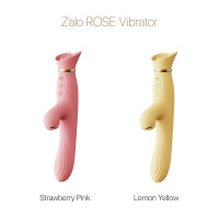 Вібратор Zalo - ROSE Vibrator Lemon Yellow