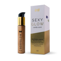 Крем-шиммер для тіла Intt Sexy Glow (60 мл) з олією ши та ароматом ванілі