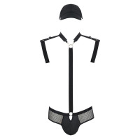 Комплект чоловічої білизни 038 SET JOHN black L/XL