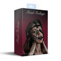 Маска збруя з кляпом Feral Feelings Head Harness