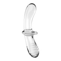 Стеклянный дилдо Satisfyer Double Crystal (Transparent)