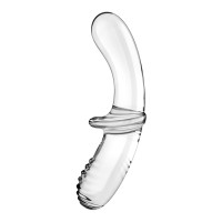 Стеклянный дилдо Satisfyer Double Crystal (Transparent)
