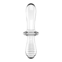 Стеклянный дилдо Satisfyer Double Crystal (Transparent)