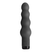 Вібратор S Pleasures Bullets Obsidian, чорний, у вигляді ряду кульок, 10 режимів, діаметр 4,2 см